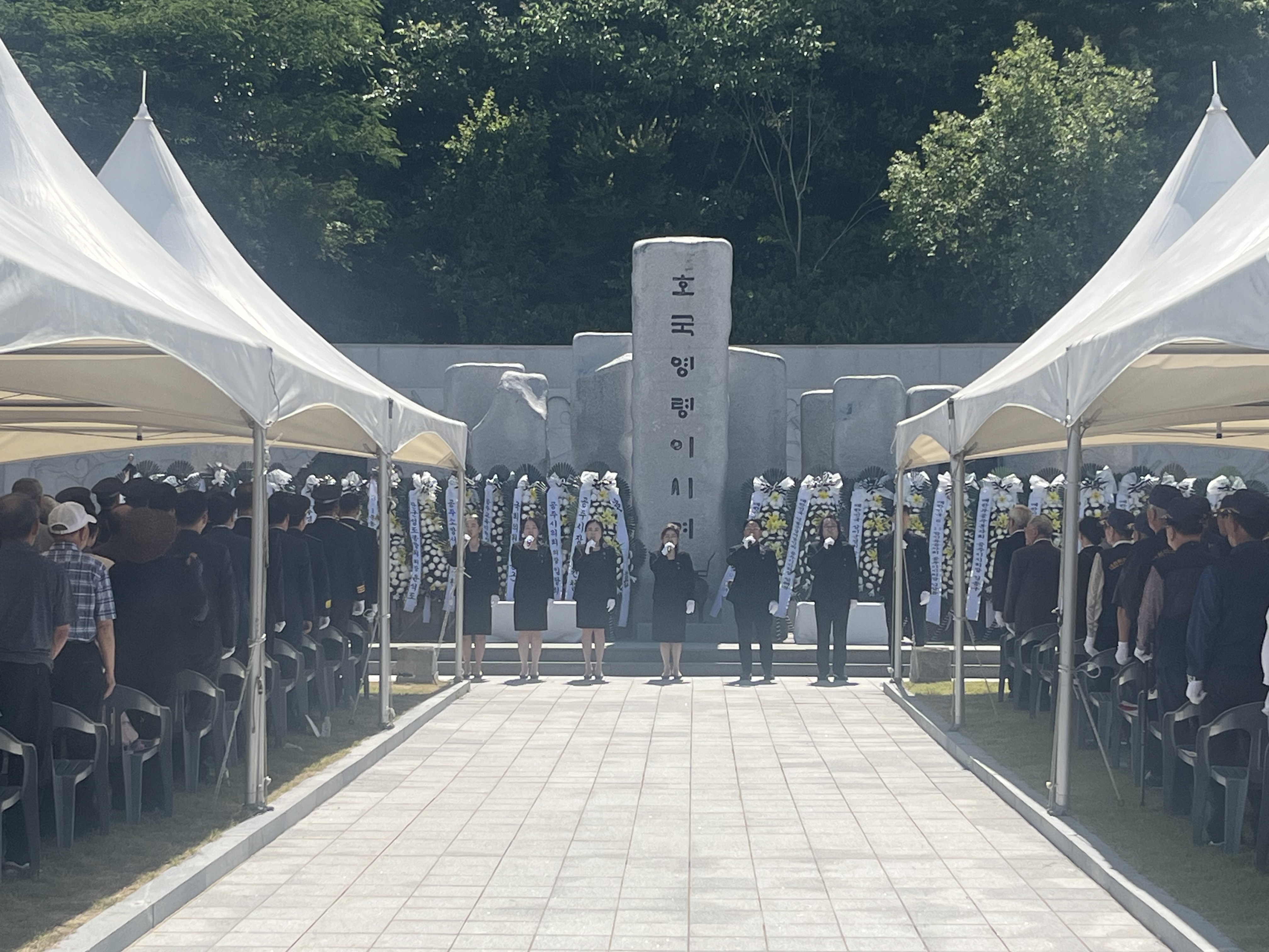 제71회 현충일 추념식 포스터 이미지, 클릭시 공연 상세 페이지로 이동